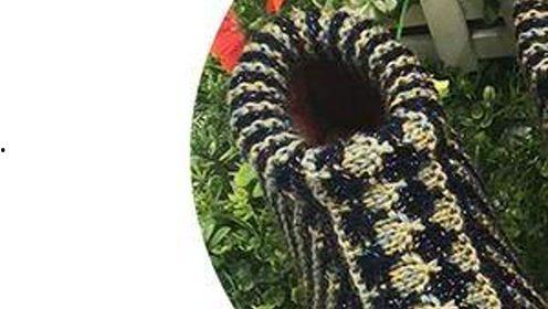 巧手女工编织棉拖鞋视频,棉拖鞋制作教程